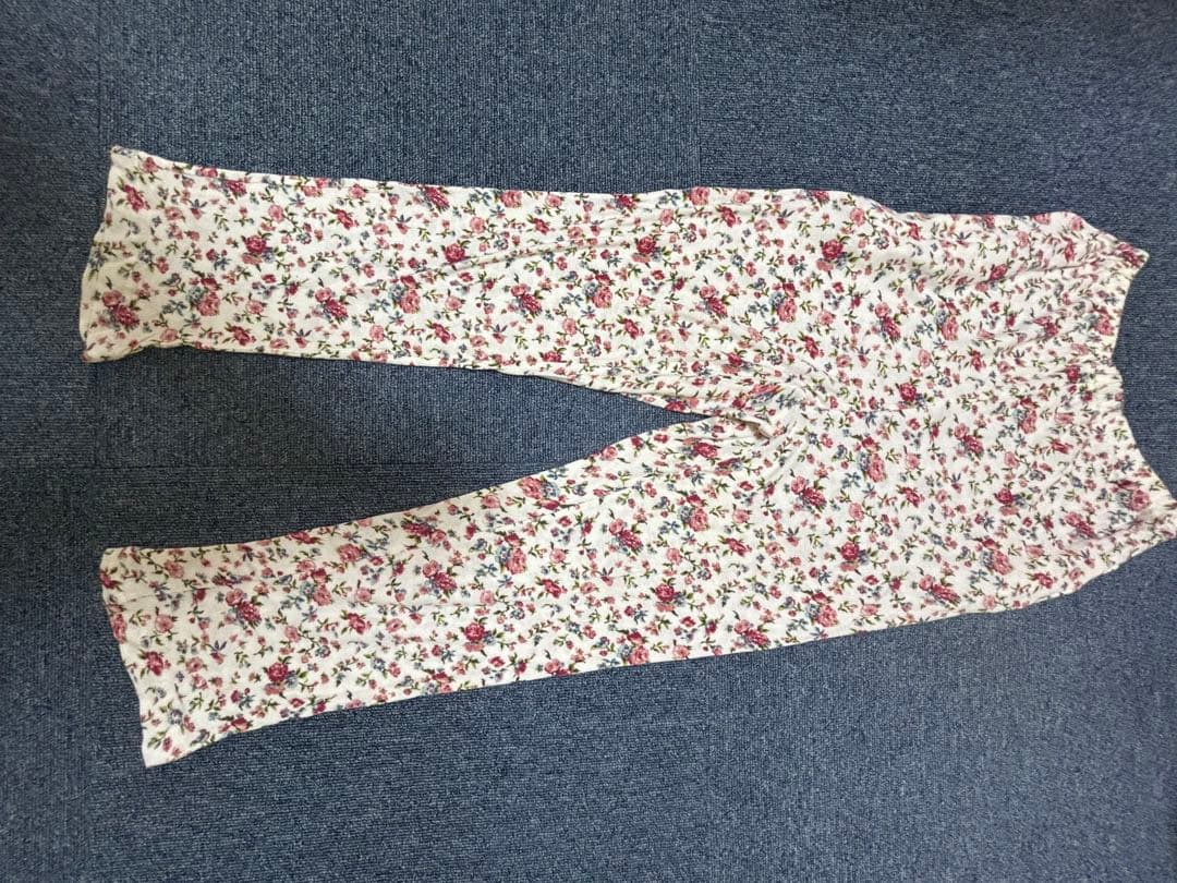 Tunic 花柄 コットン パジャマ2枚