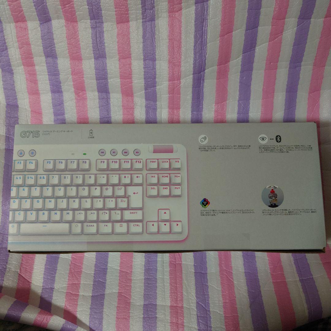 Logicool　G715 ワイヤレス　ゲーミングキーボード（リニア）