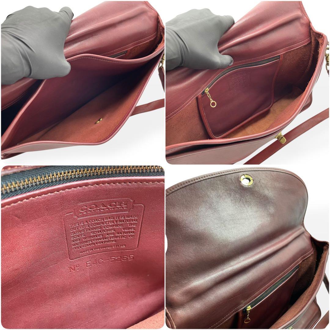 美品　COACH オールドコーチ　2way ビジネスバッグ　USA製　希少カラー