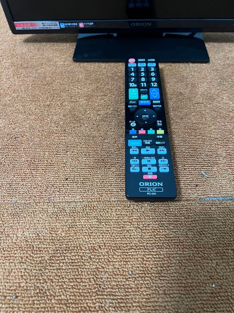 オリオン 19型 液晶テレビ RN-19DG10 ブラック系