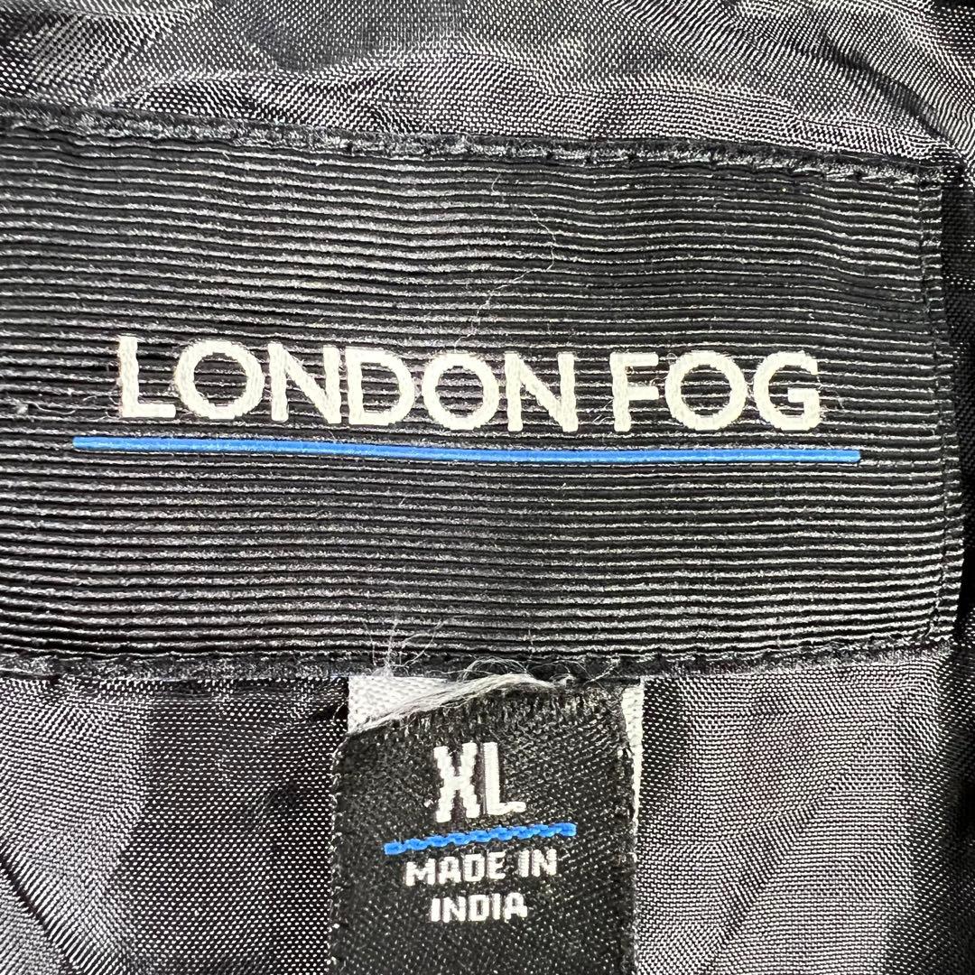00s London Fog ウールジャケットブルゾンXL 短丈 ブラック