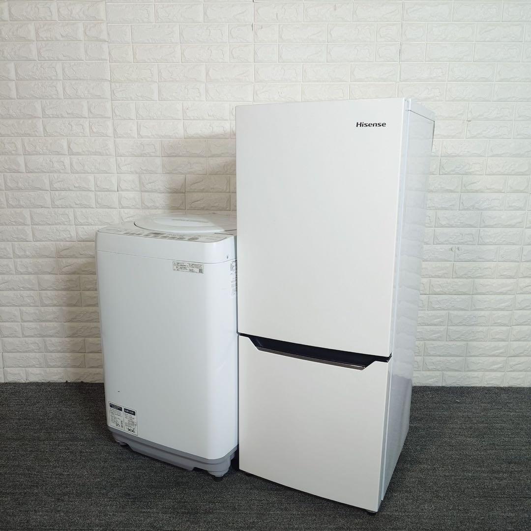 生活家電 2点セット 冷蔵庫 150L 洗濯機 6kg 一人暮らし F078