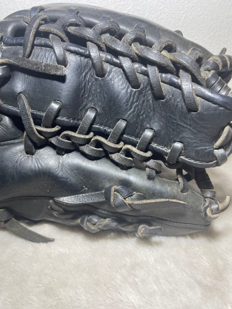 ミズノプロ　硬式　野球グローブ 黒