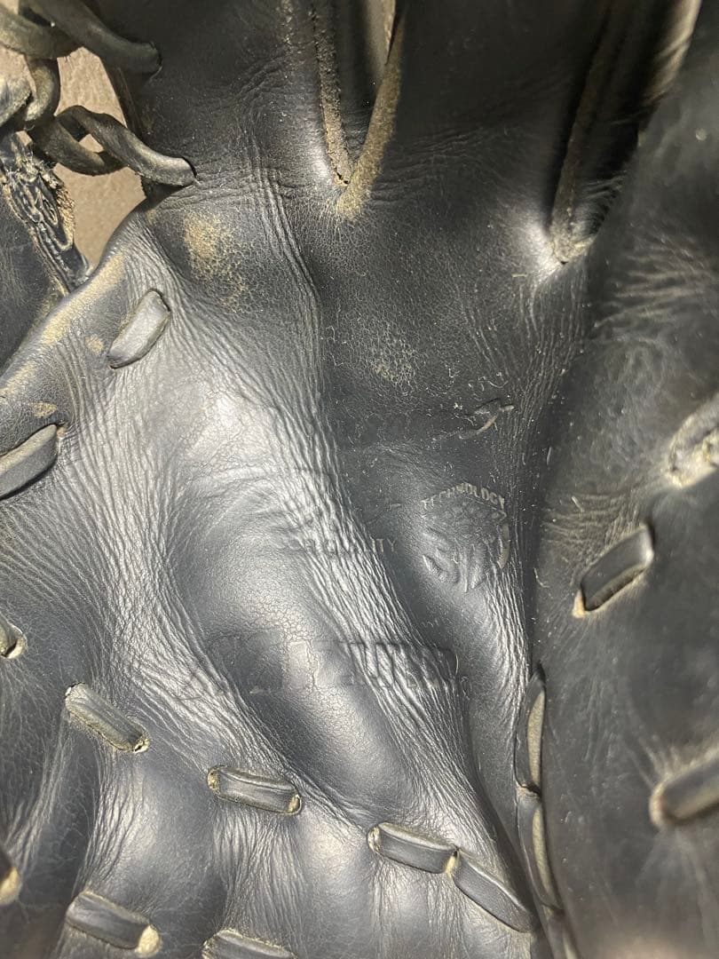 ミズノプロ　硬式　野球グローブ 黒