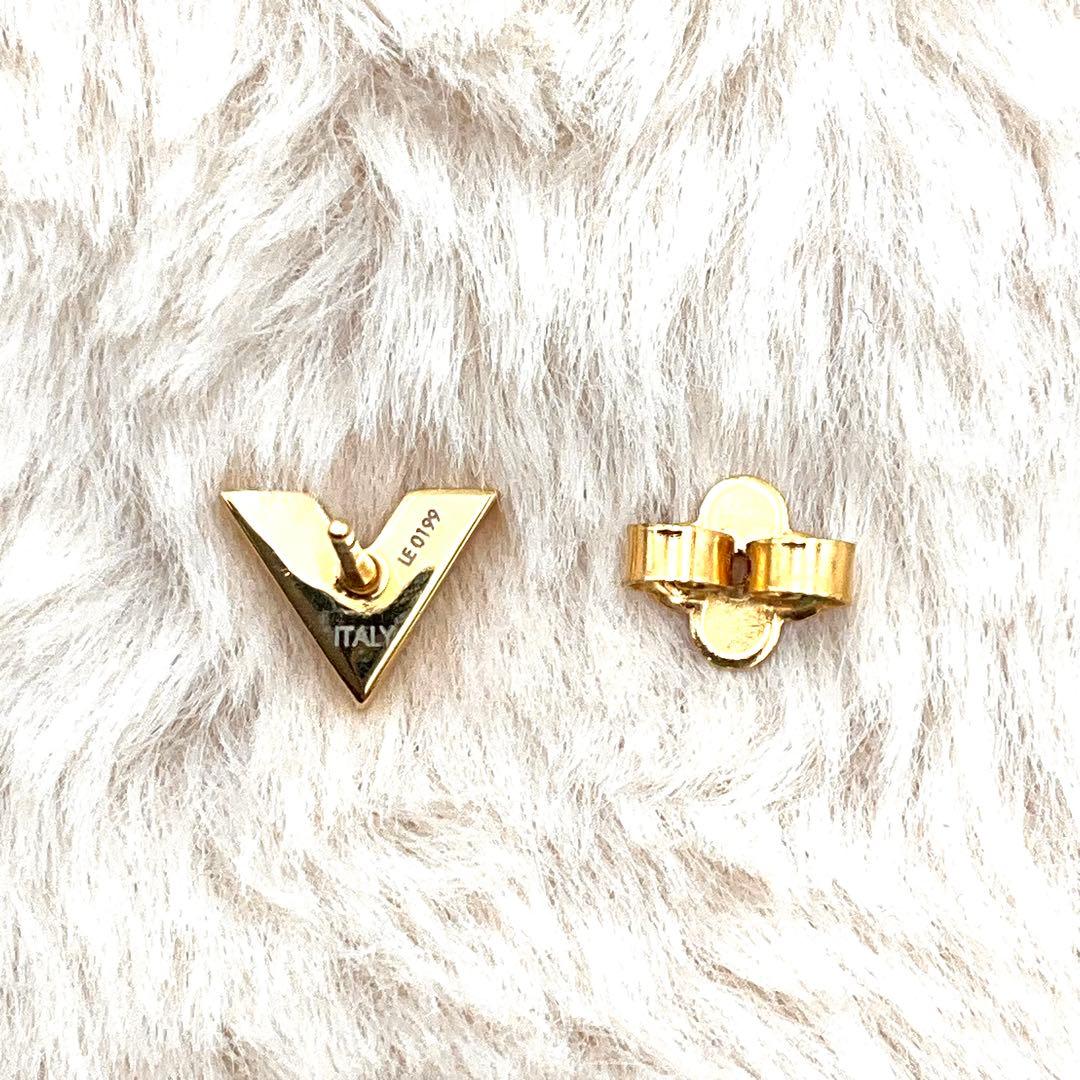 ヴィトン LOUIS VUITTON エセンシャル V ピアス 片耳