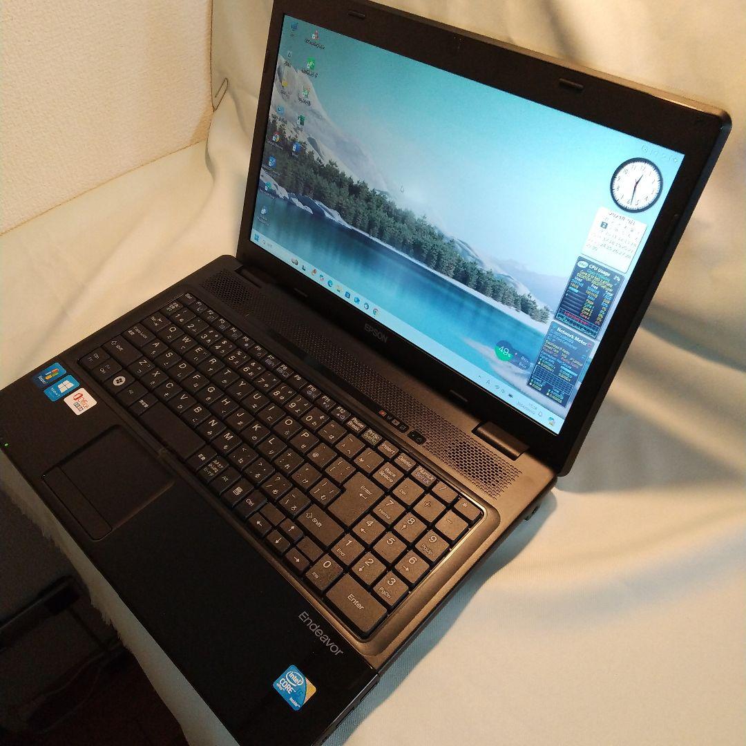 エプソン15.6インチノートPC　NJ3300　中古良品　Win11即使用可