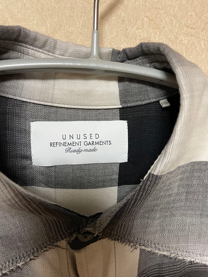 UNUSED SUGARHILL チェックシャツ