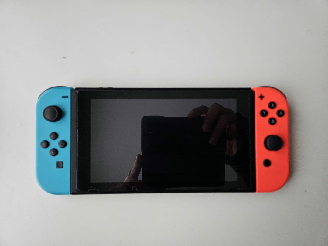 Nintendo Switch 本体 青/オレンジ ※ストラップ1本紛失