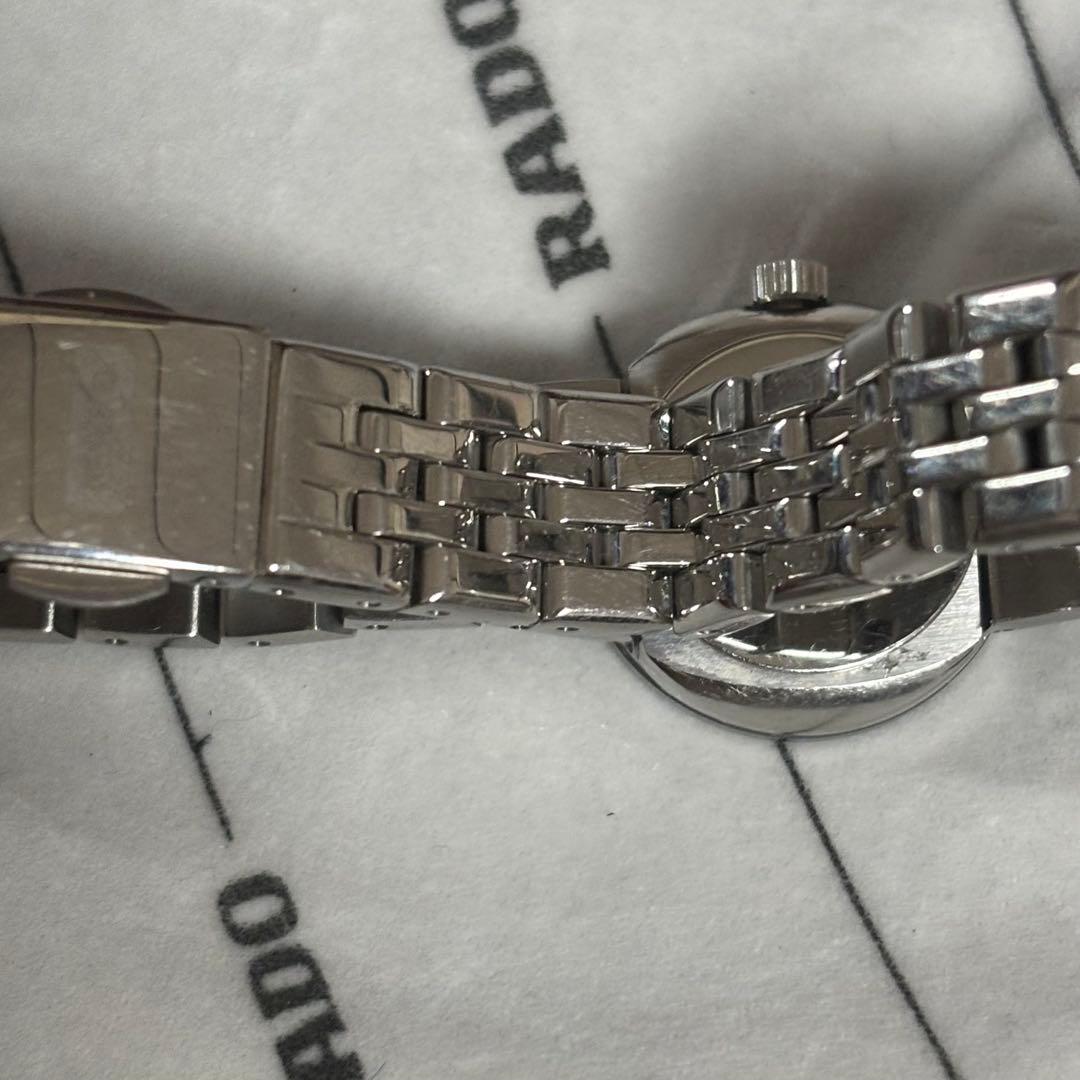 RADO ダイヤスター ピンク文字盤シルバー ラウンド