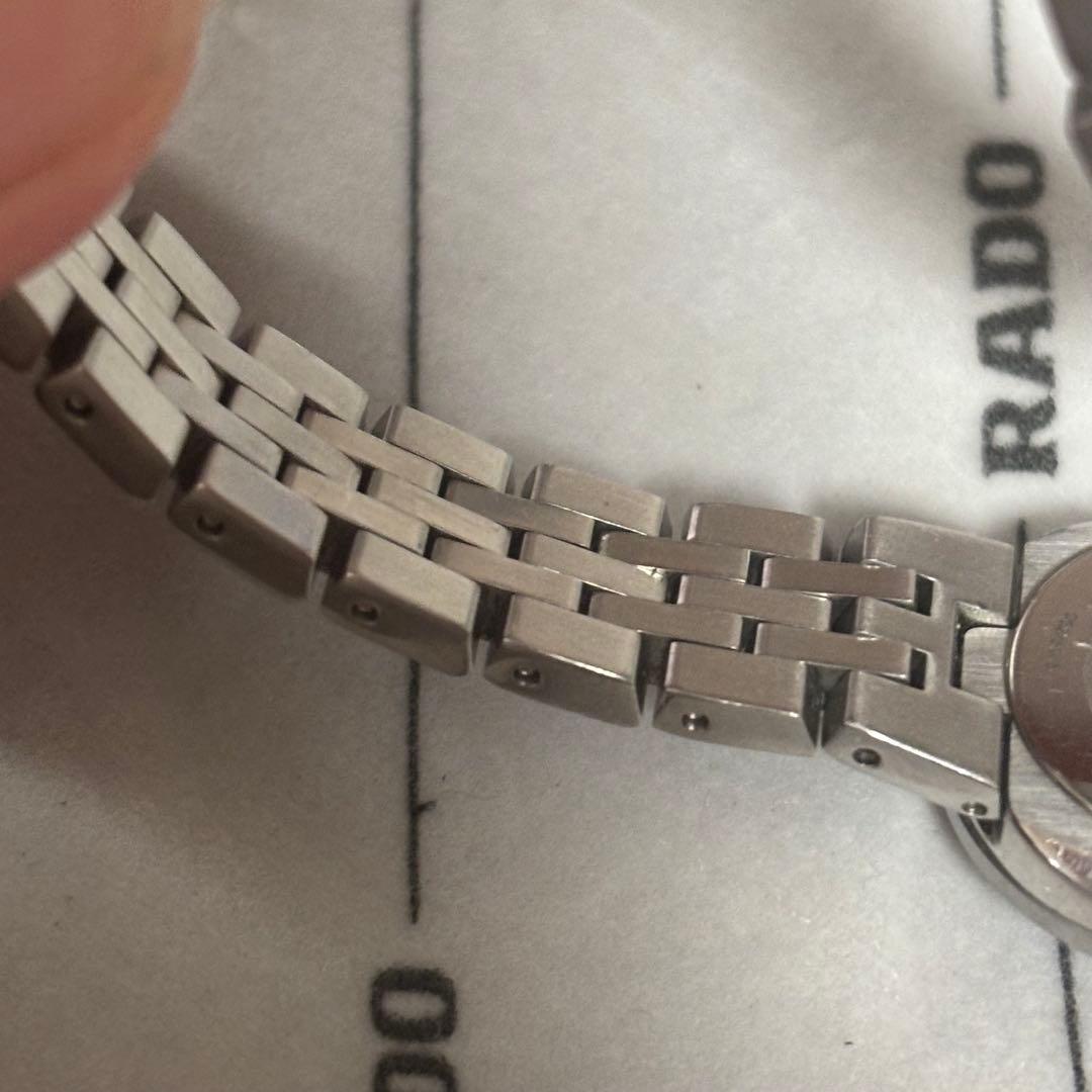 RADO ダイヤスター ピンク文字盤シルバー ラウンド