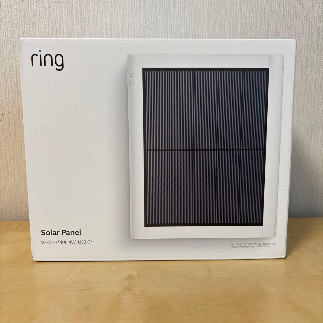 Ring Stick Up Cam Battery ソーラーパネルセット 新品