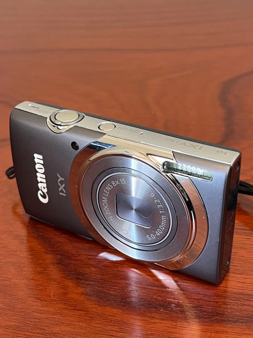 キヤノン「IXY 130」グレー　【ジャンク品扱い】充電器無しのため　✨美品✨