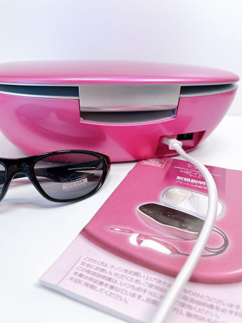 【美品：動作確認済み】kenon ケノン ver.4脱毛器 ピンクカラー