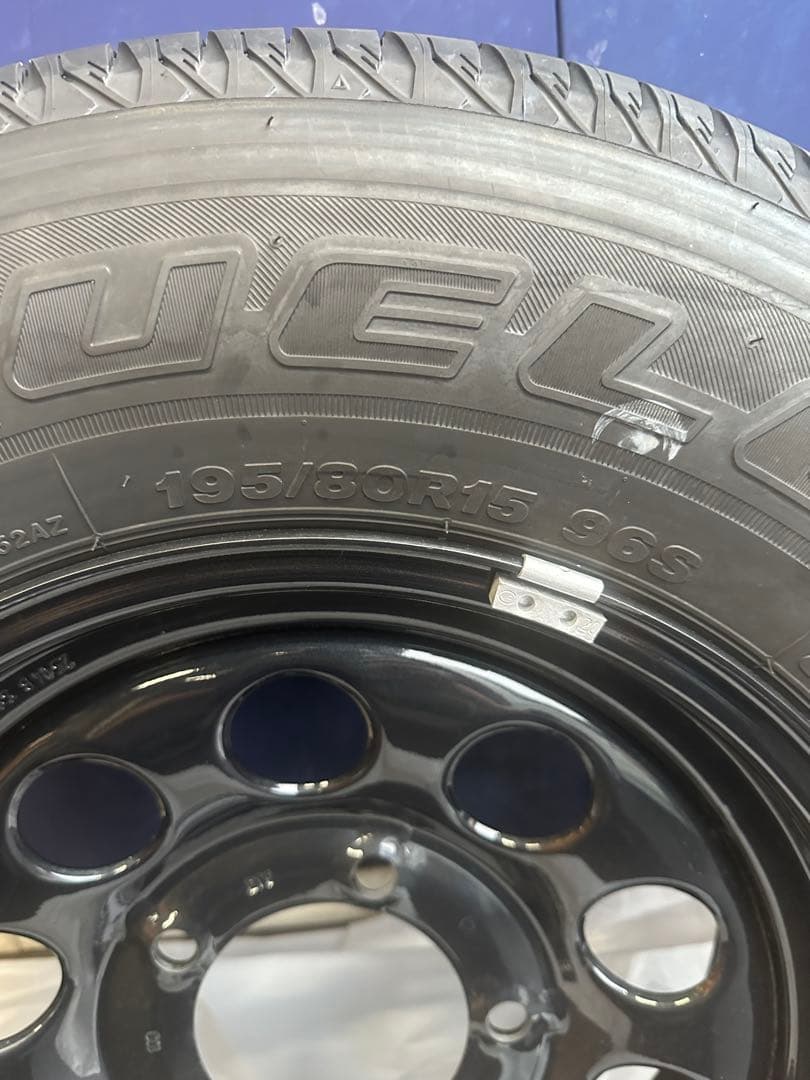 ノマド　 Dueler 195/60R15 ブラックタイヤホイール