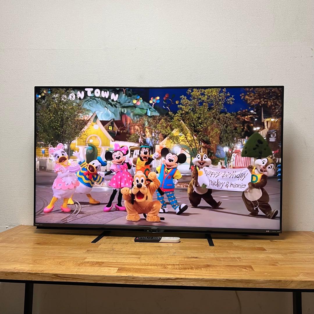 シャープ 60V型 4K 液晶テレビ Android TV 4T-C60AN1