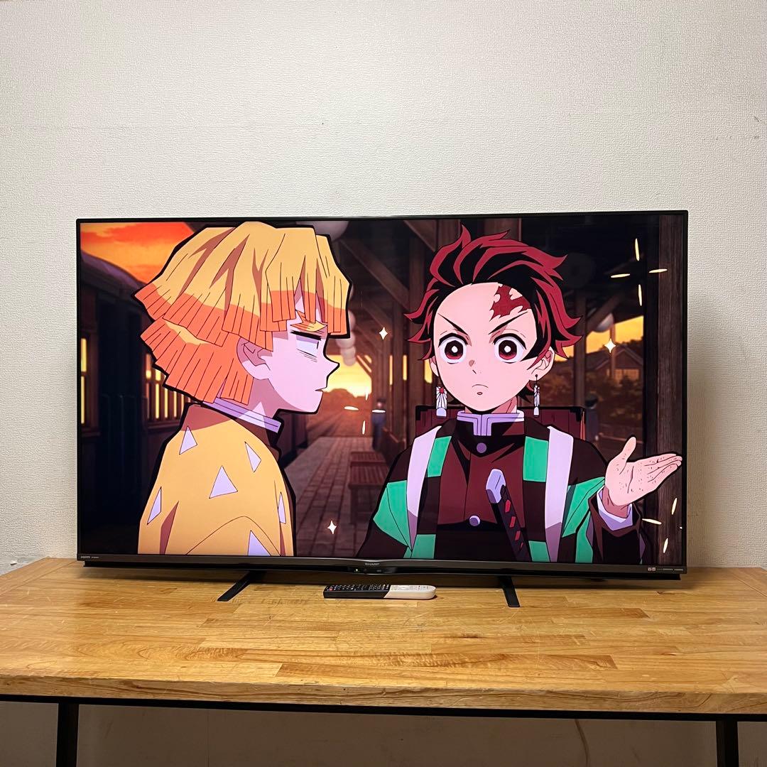 シャープ 60V型 4K 液晶テレビ Android TV 4T-C60AN1
