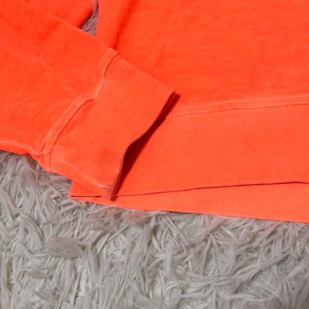 １点物◎良品◎DSQUARED2 フーディック パーカー オレンジ 蛍光色