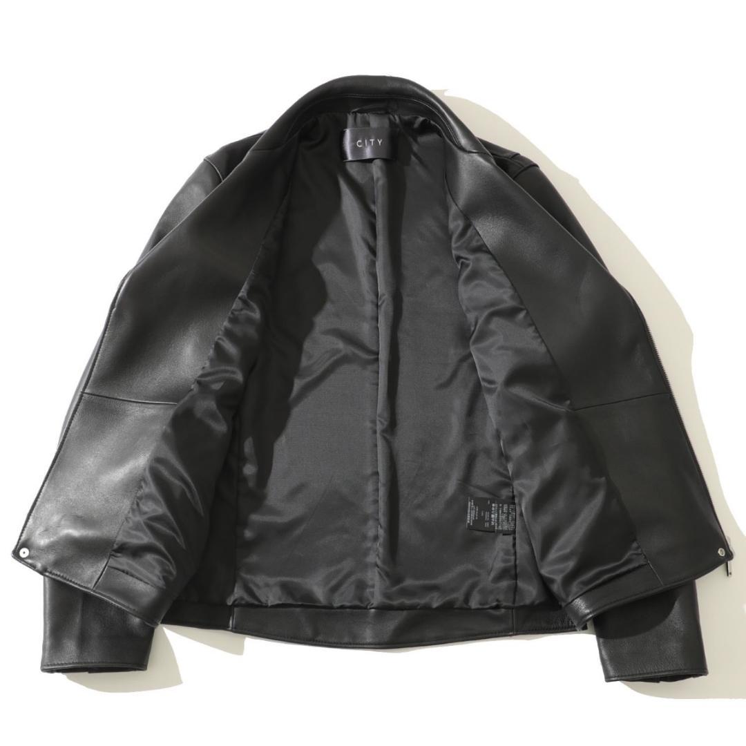 CITY studious ダブルライダースジャケット 極美品
