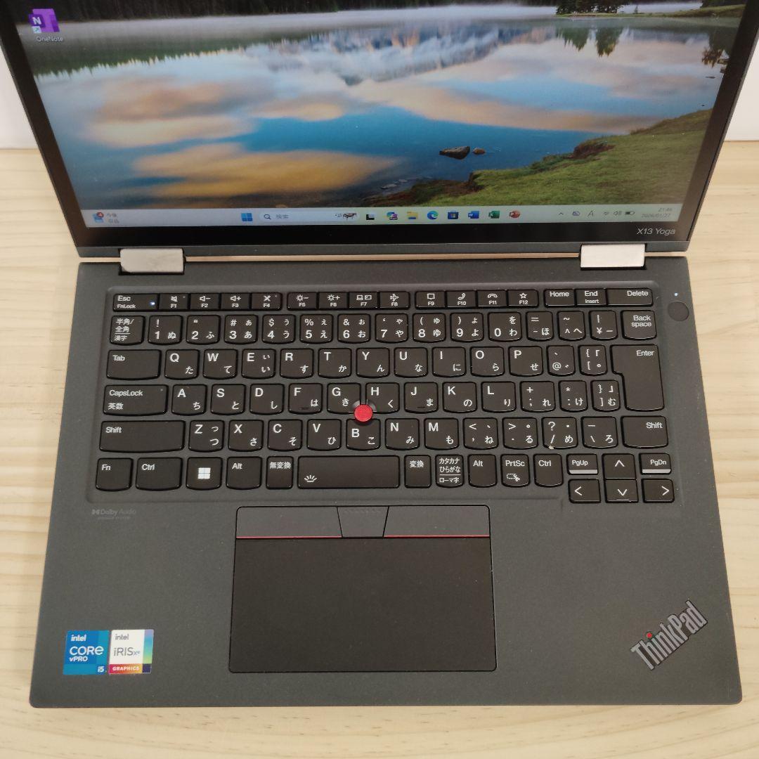 美品 ThinkPad コンバーチブル X13 Yoga Gen2 11世代i5