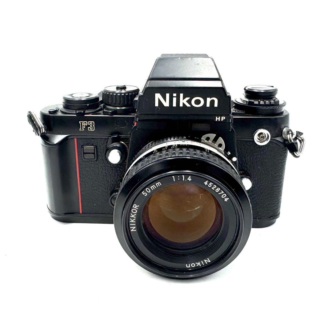 ❁完動品❁Nikon F3 HP 単焦点レンズ付き 50mm フィルムカメラ