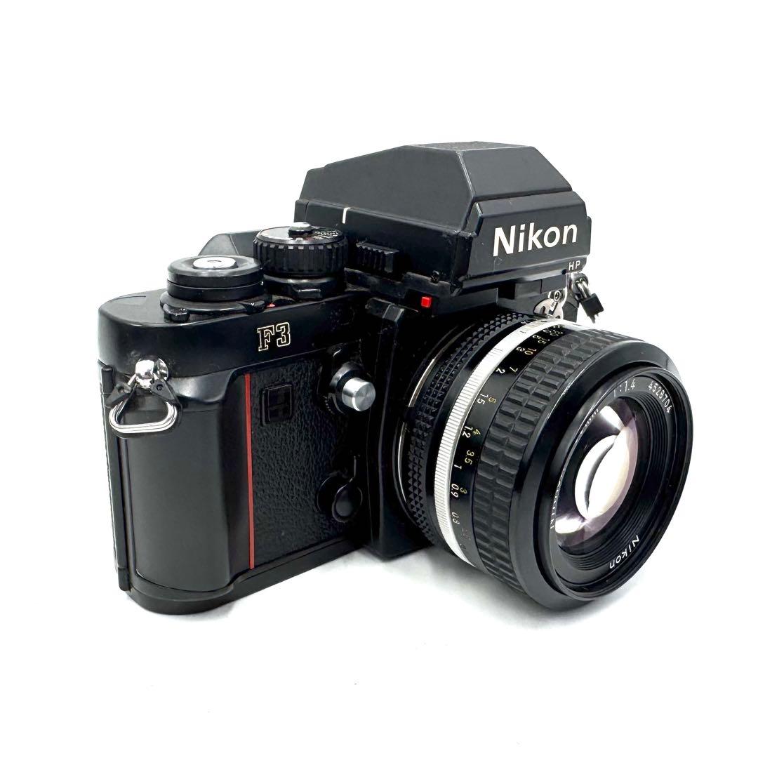 ❁完動品❁Nikon F3 HP 単焦点レンズ付き 50mm フィルムカメラ