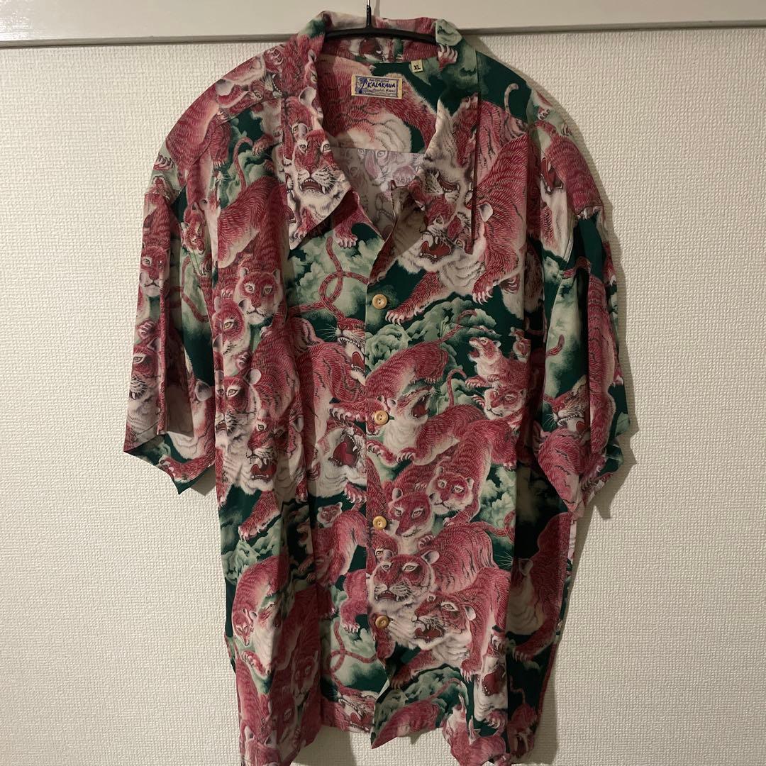 サンサーフ　百虎　アロハシャツ　XL