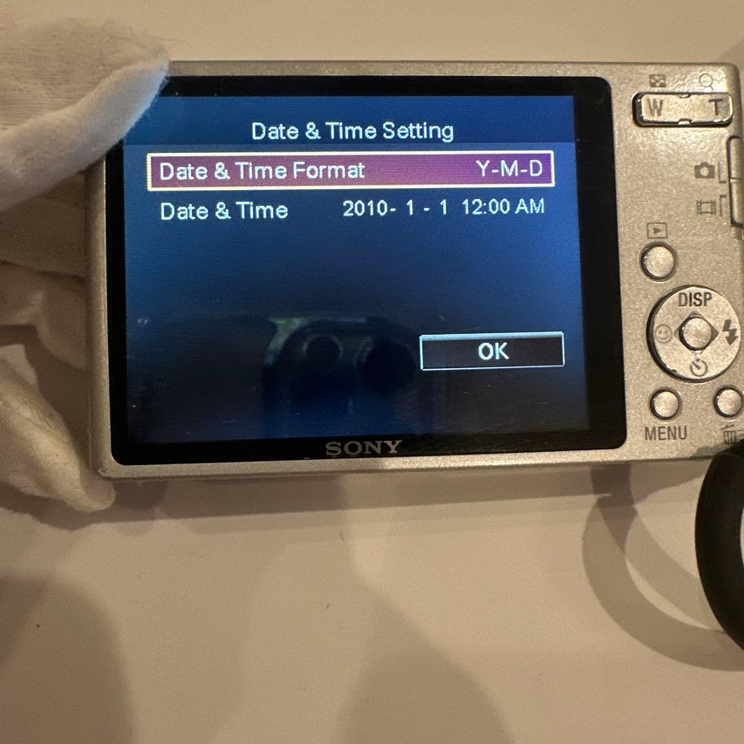 美品　SONY Cyber-shot DSC-W330 シルバー