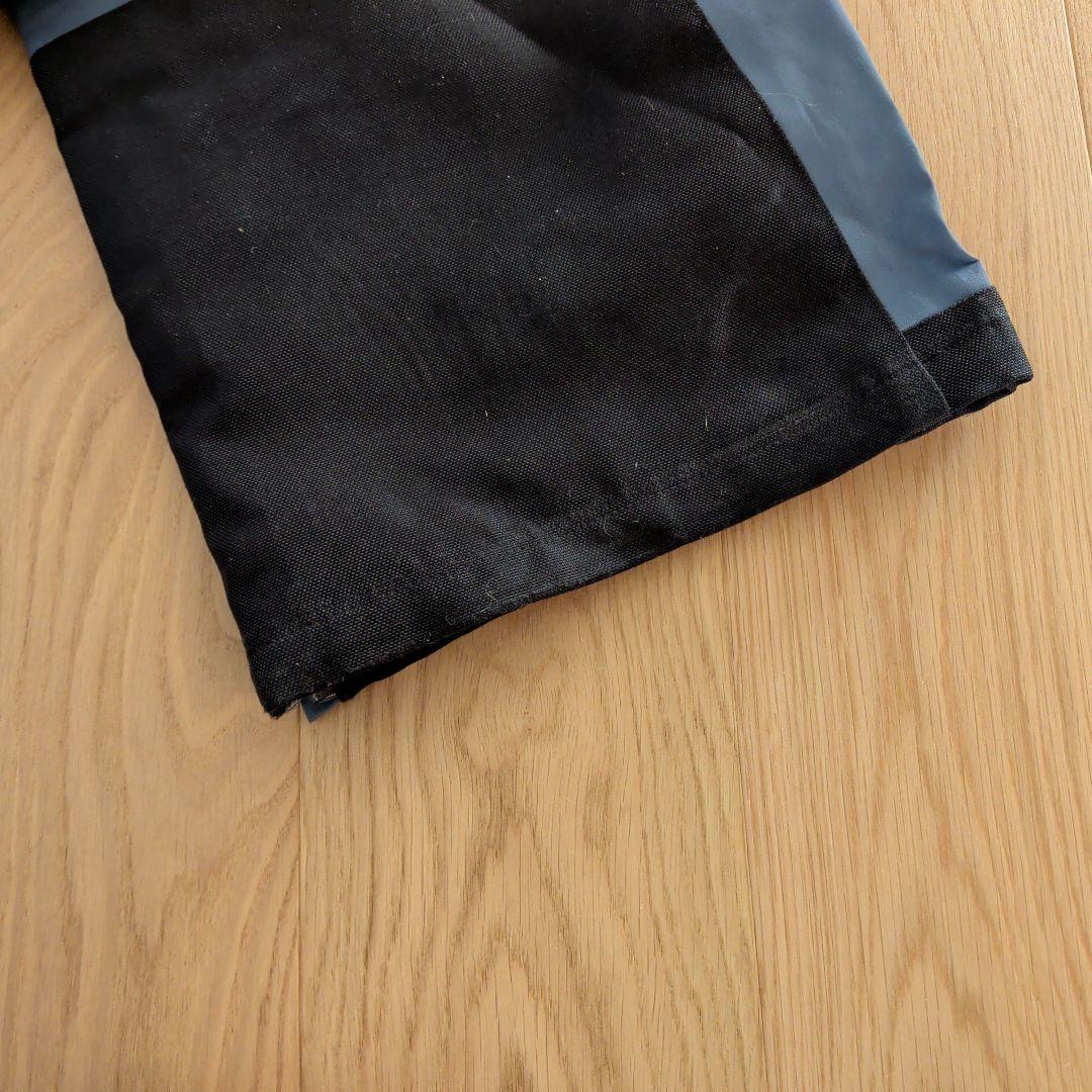 unfudge ビブパンツ ブルーグレイ