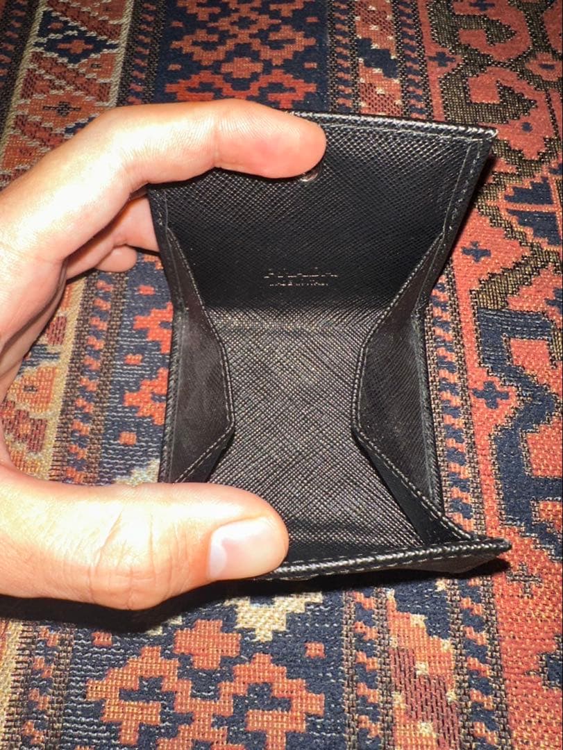 PRADA サフィアーノトライアングルケース プラダ 小銭入れ　財布