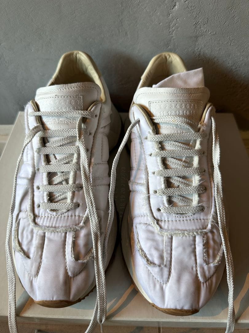 k*様 Maison Margielaメゾンマルジェラスニーカー ホワイトサイズ