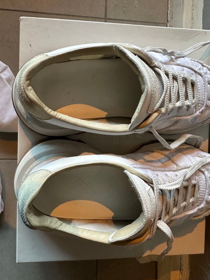 k*様 Maison Margielaメゾンマルジェラスニーカー ホワイトサイズ