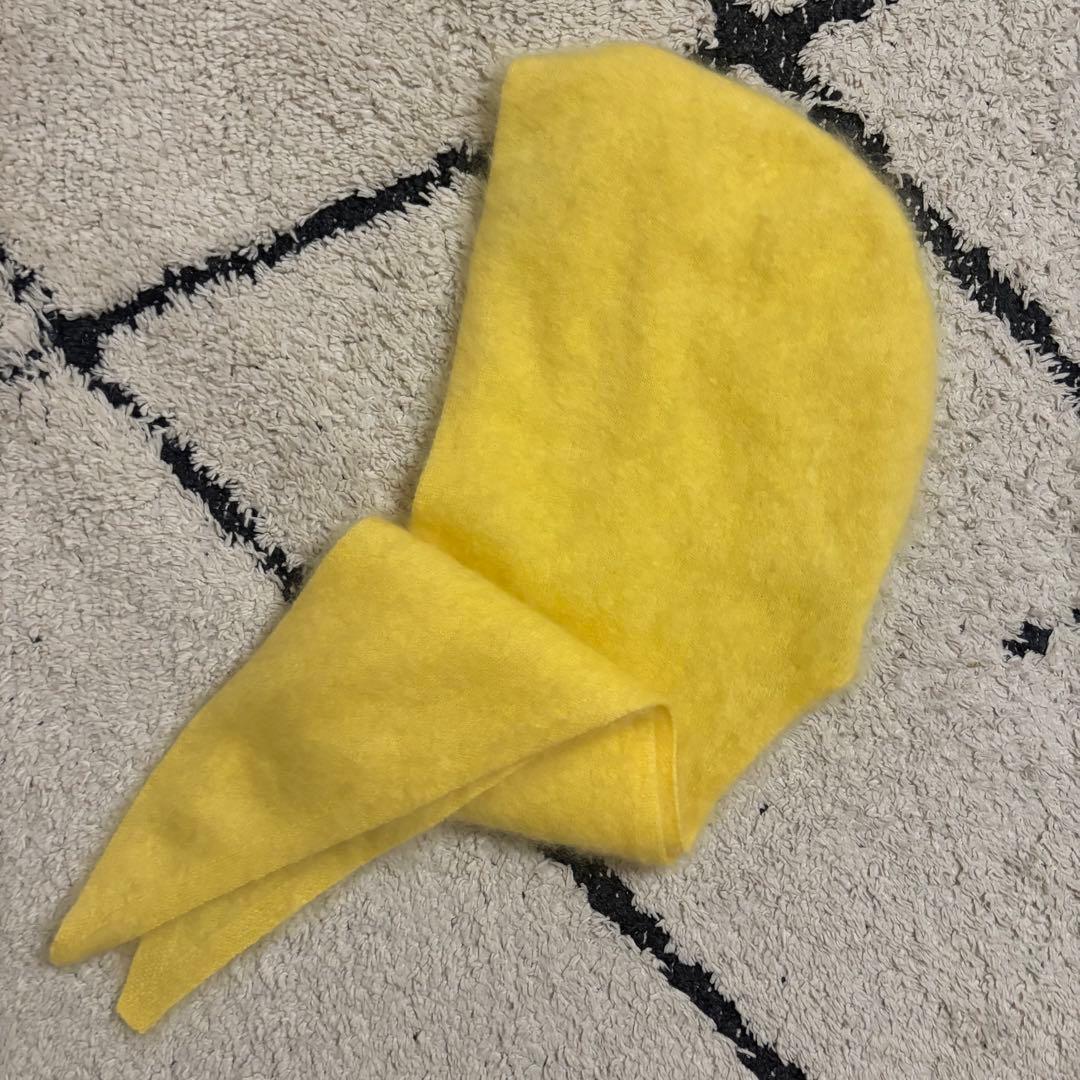 6(ROKU)カシミヤ フードストール