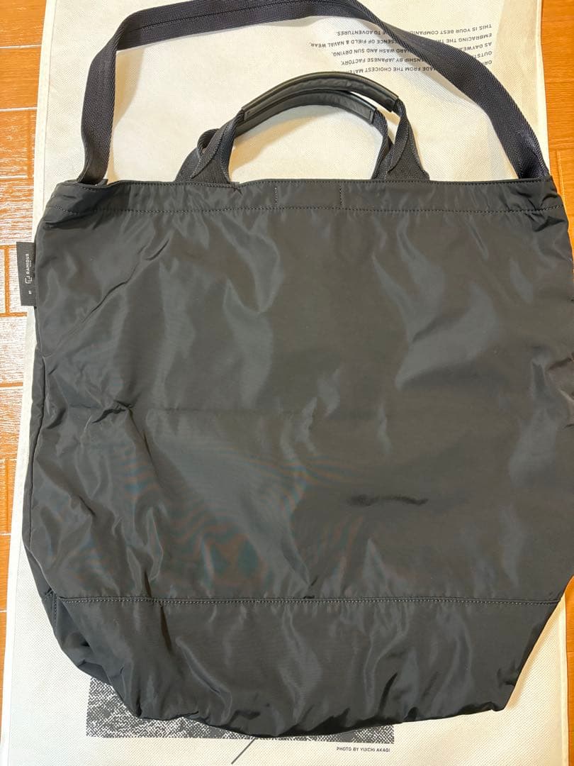 KAPTAN SUNSHINE RAMIDUS ブラックトートバッグ