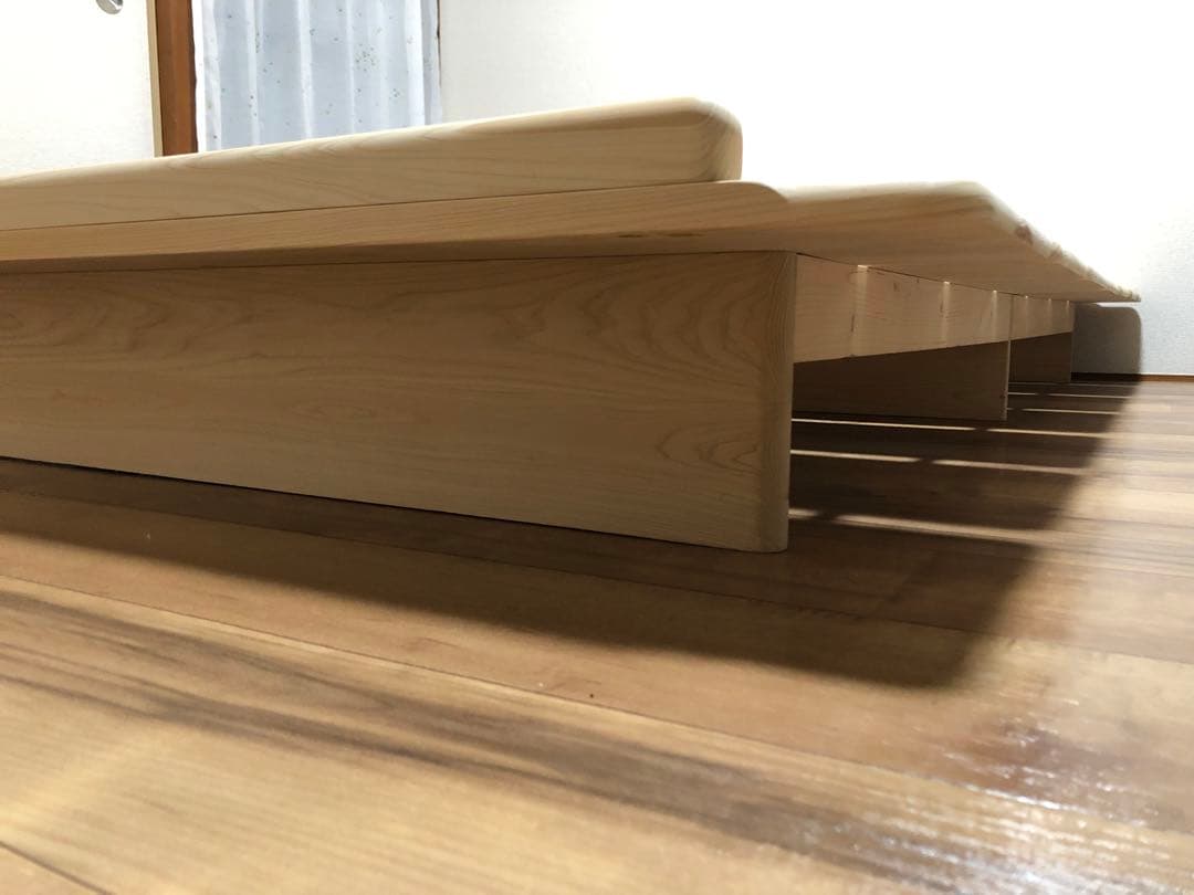 国産ひのき すのこベッド(ダブル)