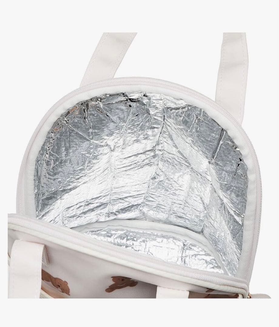 ジェラートピケ おうちリラックスクマ柄