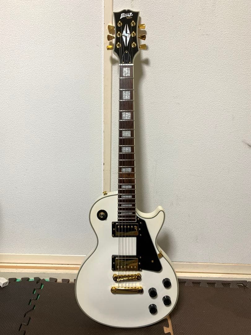 Blitz ブリッツ レスポールカスタム lpc ネック折れリペア ジャンク