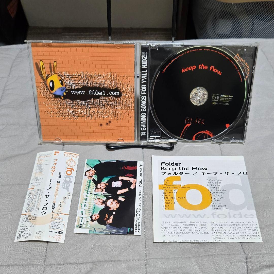 Folder Keep The Flow CD 日本盤 フォルダー