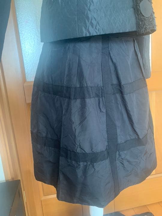 美品　コトゥー　COTOO 高級　ノーカラージャケット　40 上下　スカート付き