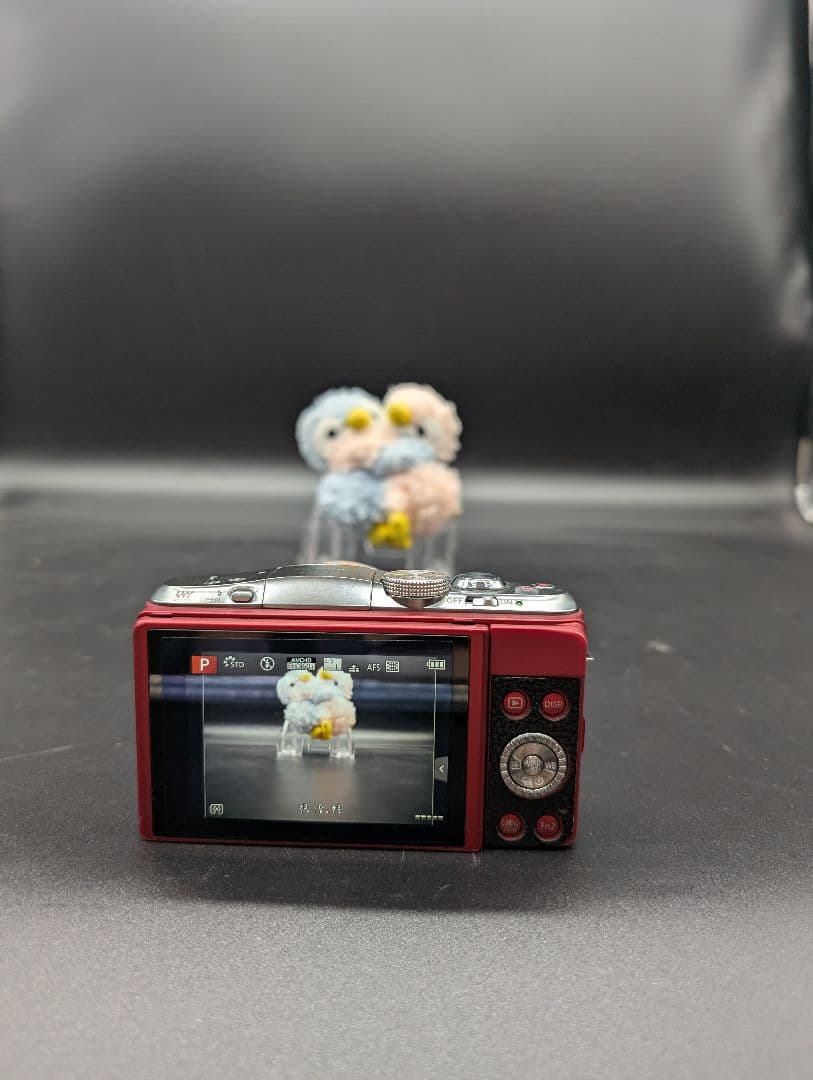 【動作確認OK・美品】Panasonic DMC-GF6 ミラーレス　レッド