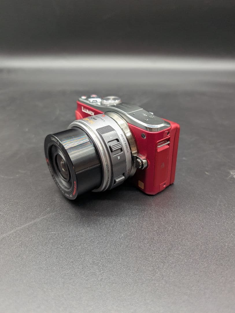 【動作確認OK・美品】Panasonic DMC-GF6 ミラーレス　レッド