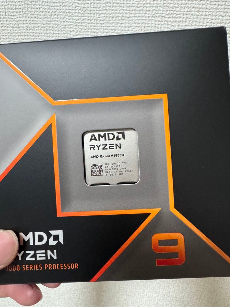 【新品、未使用】AMD Ryzen 9 9950X CPU