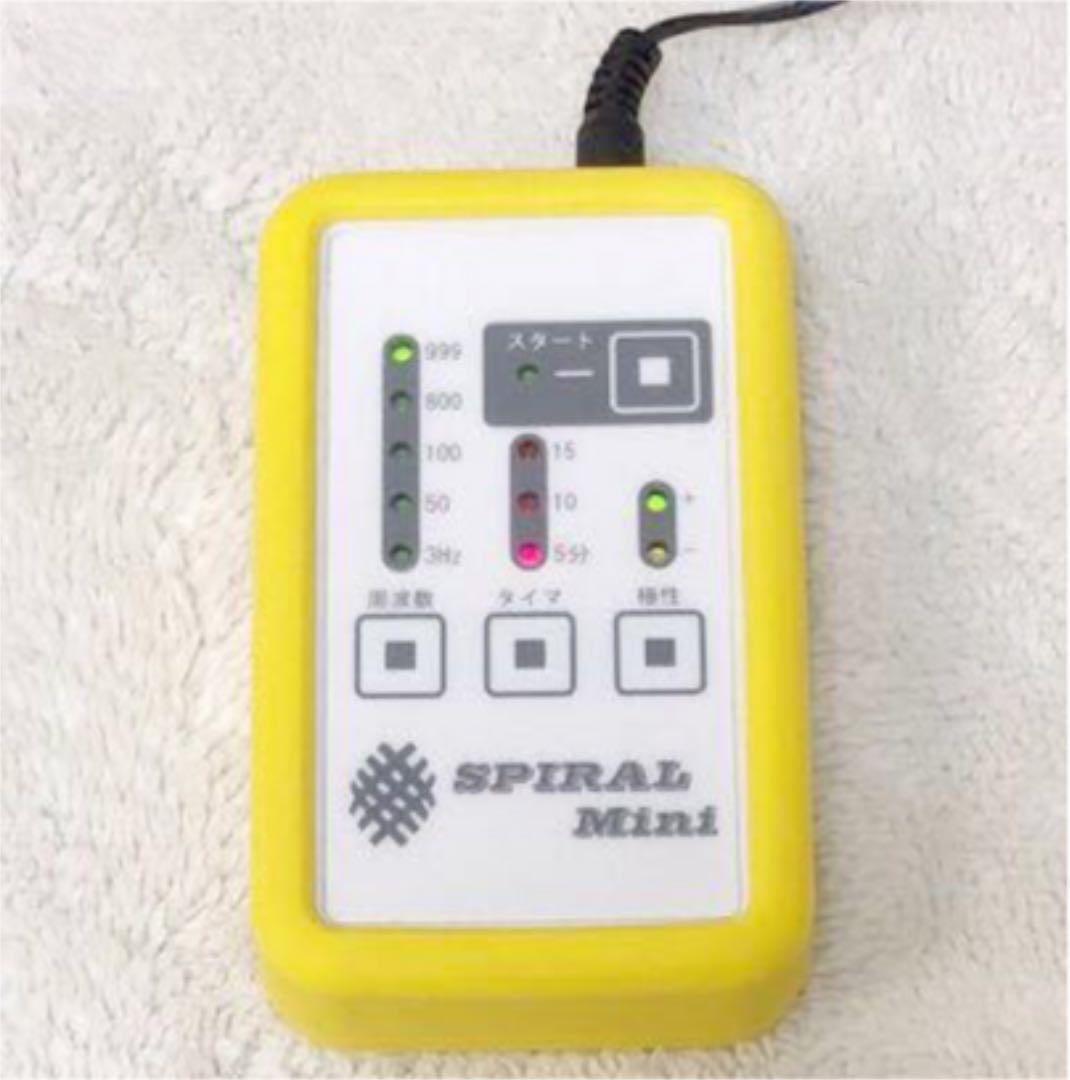 スパイラルミニ　低周波　微弱電流　スパイラルテーピング　※説明書なし