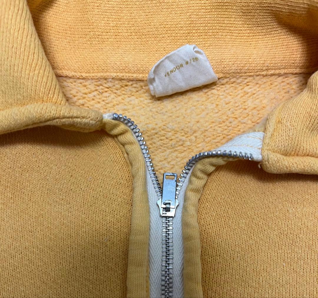 50s TOWNCRAFT/タウンクラフト ハーフジップスウェット