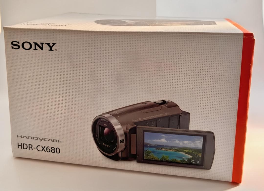 【新品同様】　SONY HDR-CX680 ビデオカメラ 本体