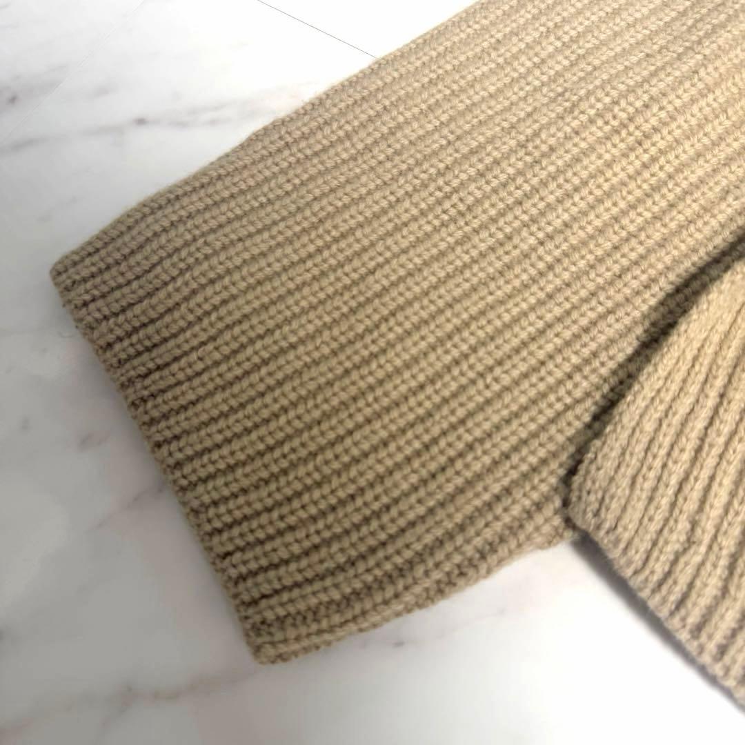 完売品✨️アニュアンス ウールカシミヤラグランタートルニットプルオーバー ベージュ