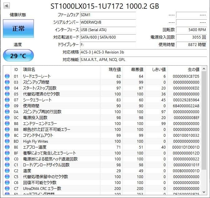 ✨4個セット✨HDD 1000GB✨大容量1TB✨2.5インチ✨06-06