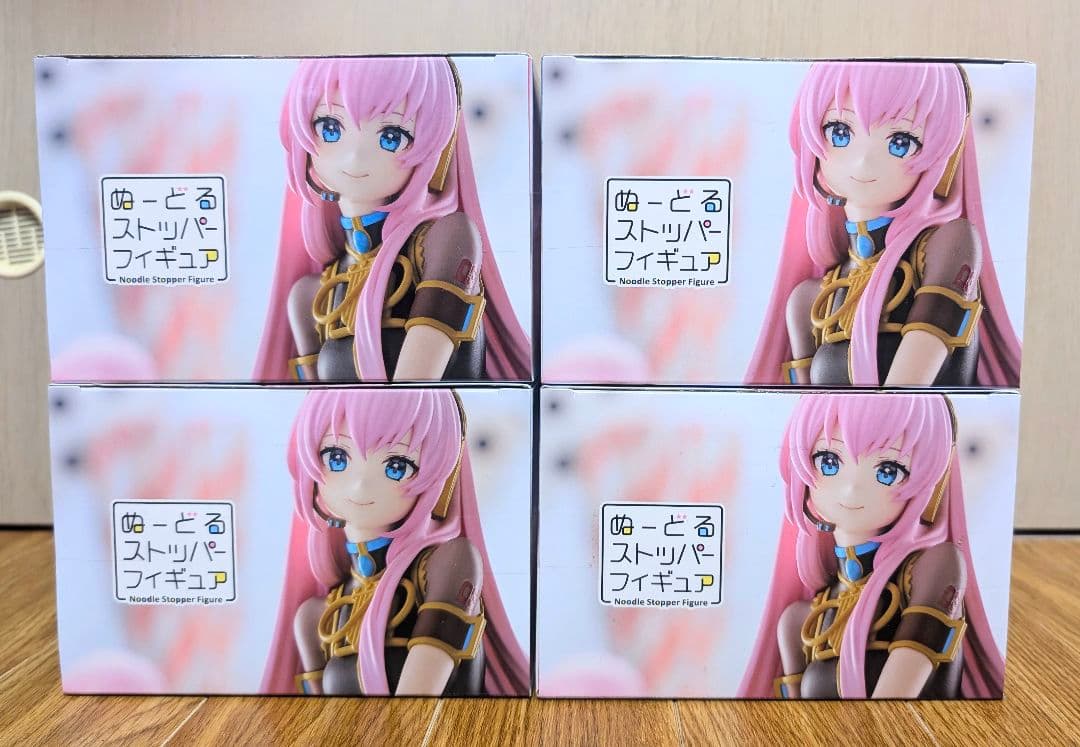 初音ミク ぬーどるストッパーフィギュア 巡音ルカ　4個セット