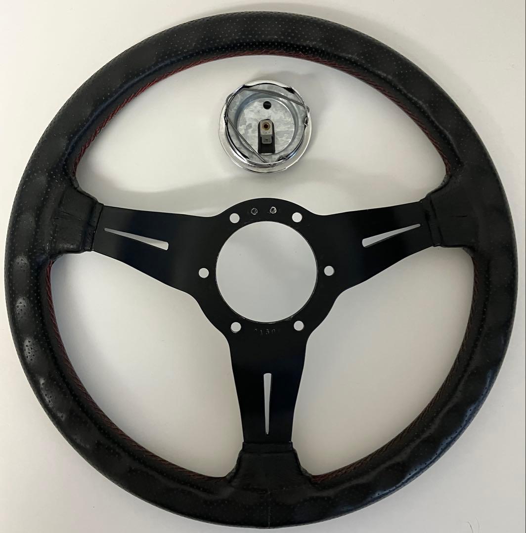 NARDI ナルディ タイプ ラリー ステアリング33cm/ホーンボタン/モモ