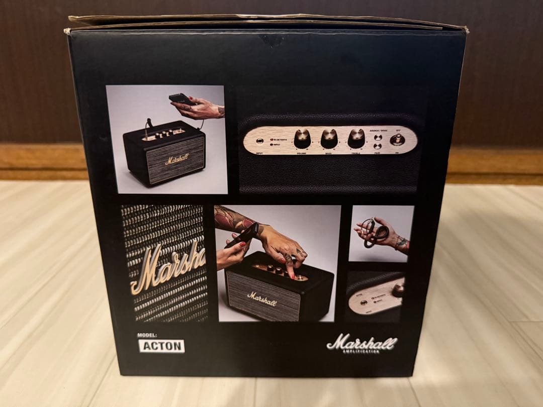 箱付きほぼ新品　Marshall ワイヤレススピーカー　ACTON