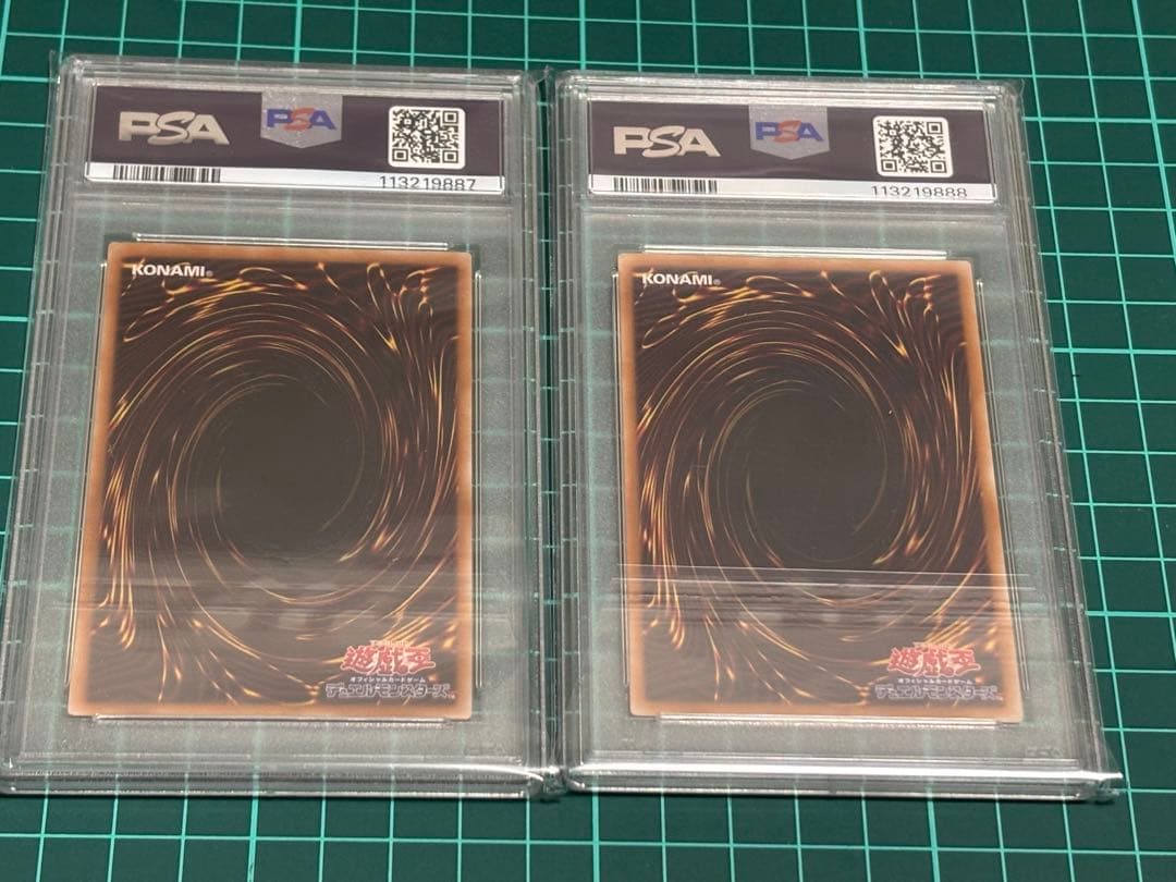 閃刀姫ハヤテ、レイ　絵違い　25th 連番PSA10